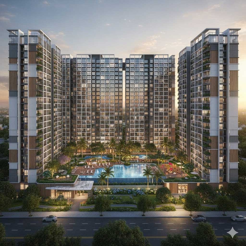 Ảnh minh hoạ căn hộ chung cư Vinhomes Hóc Môn do Ai tạo