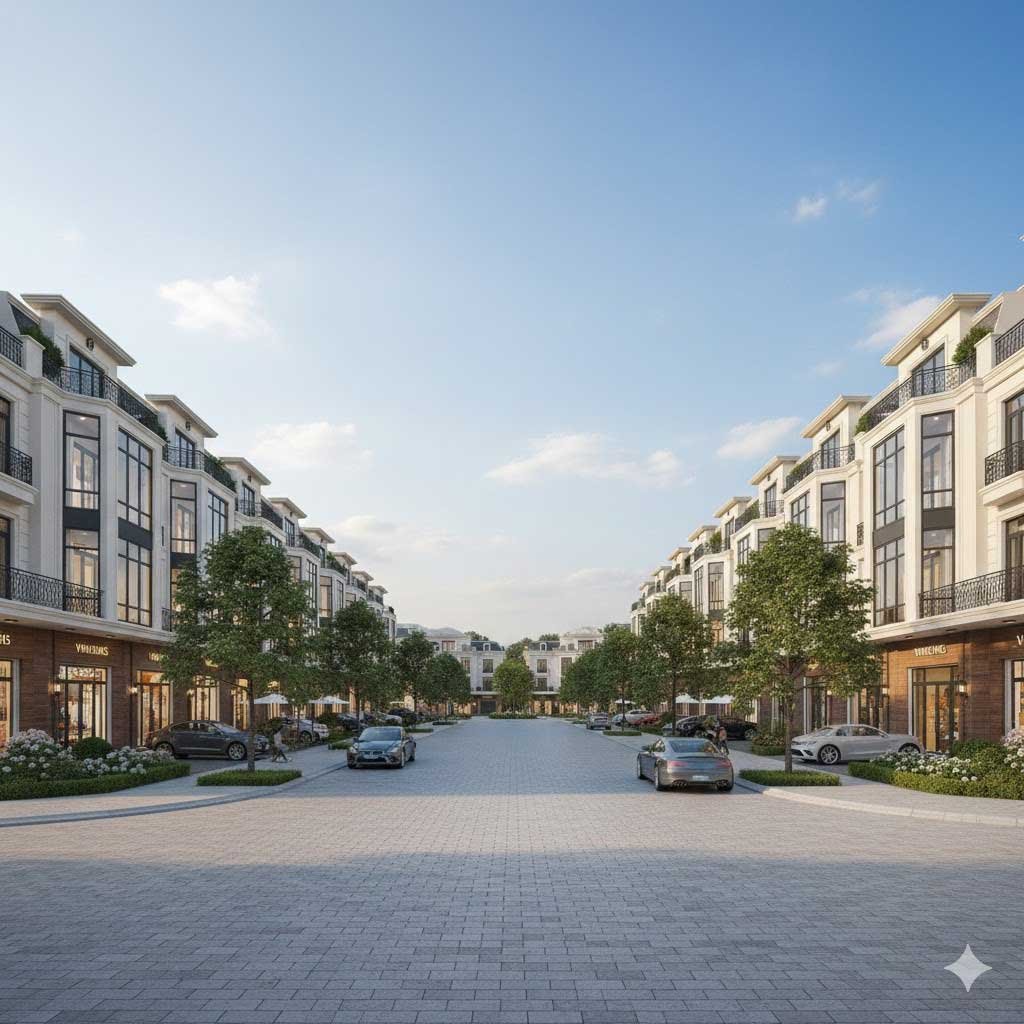 Ảnh minh hoạ nhà phố liền kề Vinhomes Hóc Môn do Ai tạo