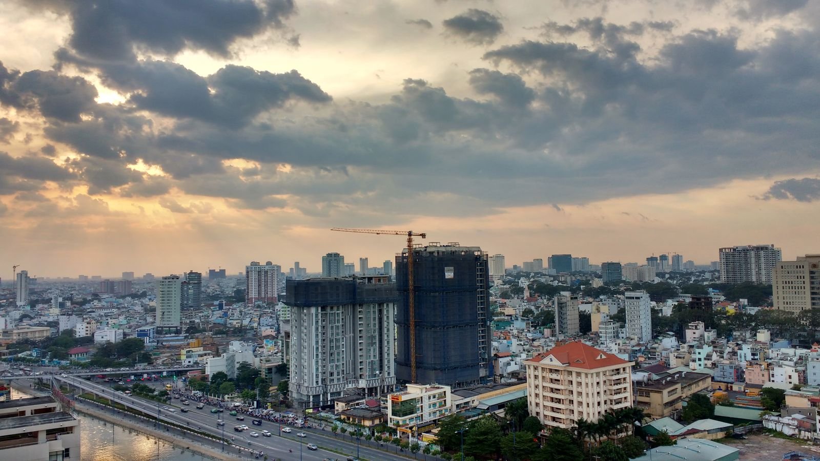 Toàn cảnh khu đô thị Vinhomes Hóc Môn được hưởng lợi từ hạ tầng Quốc lộ 22