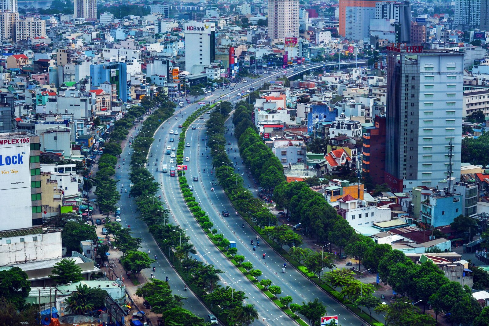 Khu đô thị Vinhomes Hóc Môn nhìn từ trên cao, khu vực Tây Bắc TP.HCM